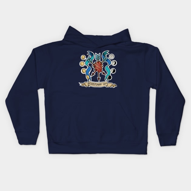 Vex Insigna Kids Hoodie by jonesylium